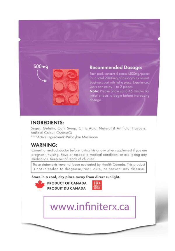 Infinite RX Shroom Infused Albino Penis Envy Edition Block Gummies Edibles